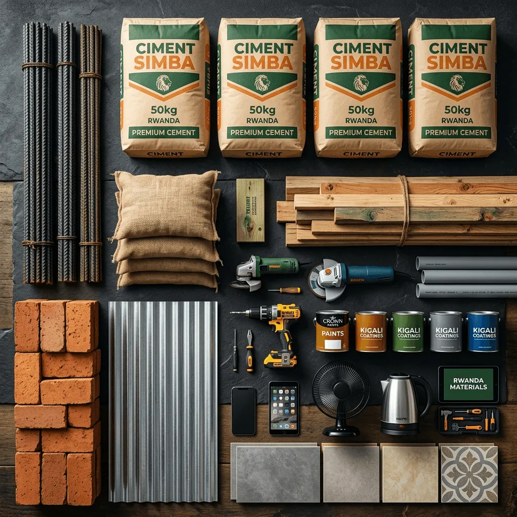 Haharwa Rwanda - Complete construction catalog and building supplies marketplace