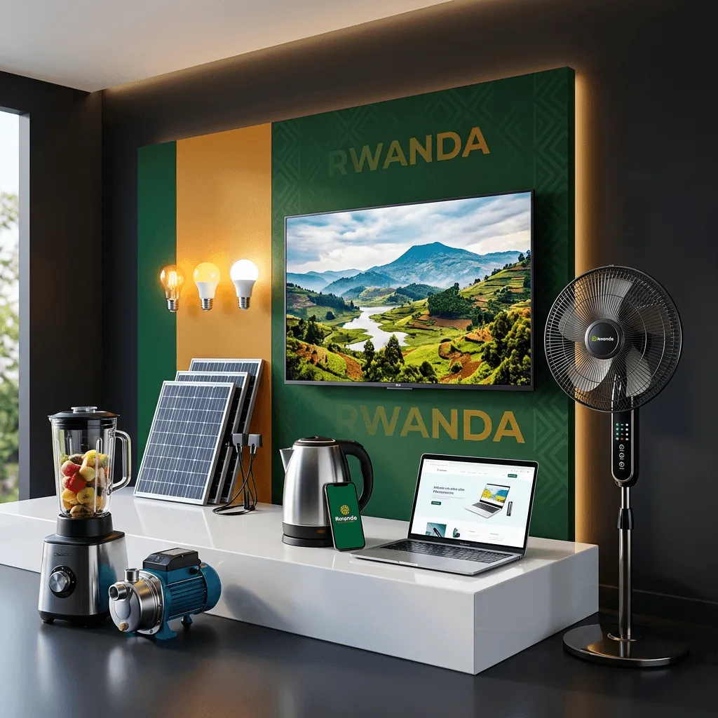 Haharwa Rwanda - Home appliances, solar panels, and electrical fixtures in Kigali